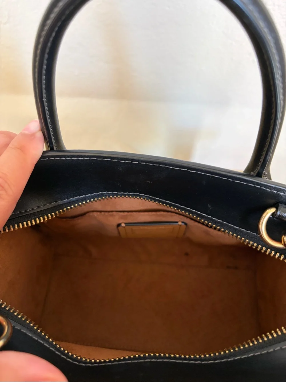 Coach Andrea Carryall Signature Canvas Satchel